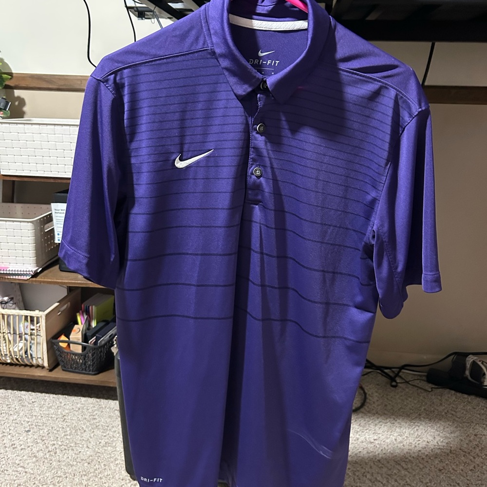 Nike Men's Deep Purple Polo Shirt